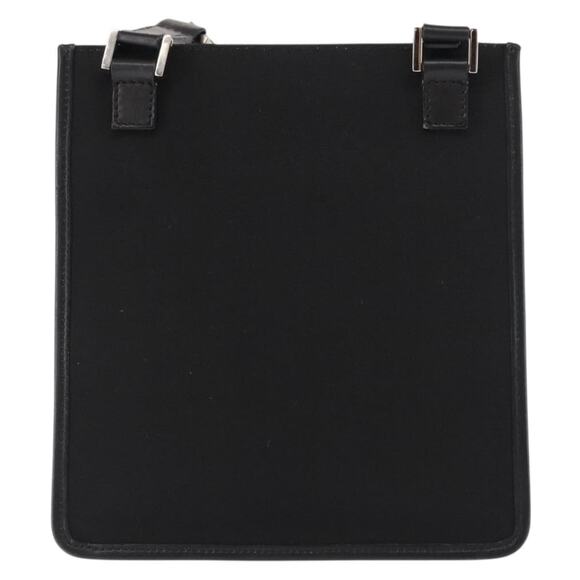 GUCCI Shoulder Bag Canvas Leather Black - Picture 3 of 12